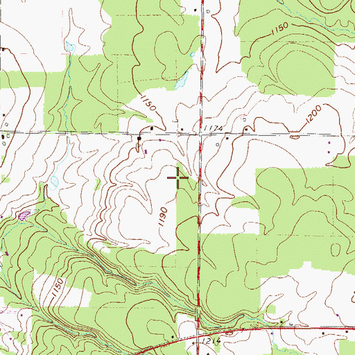 Topographic Map of Township of Elk Creek, PA