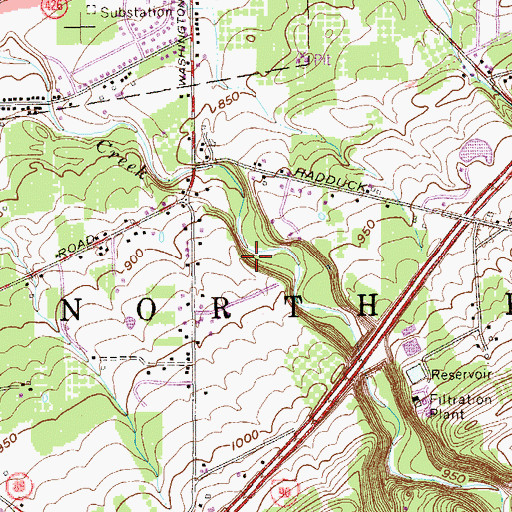 Topographic Map of Township of North East, PA