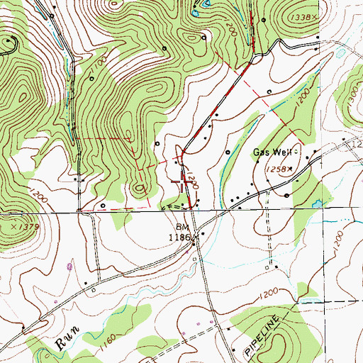Topographic Map of Township of Conemaugh, PA