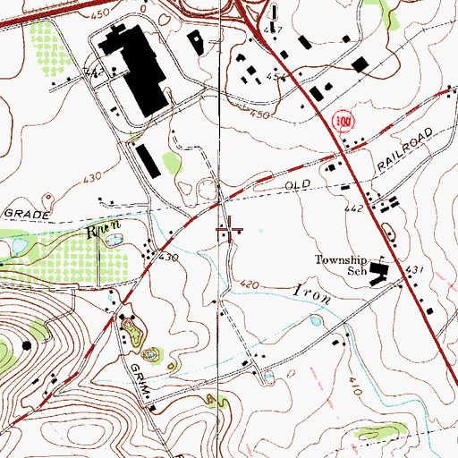 Topographic Map of Township of Upper Macungie, PA
