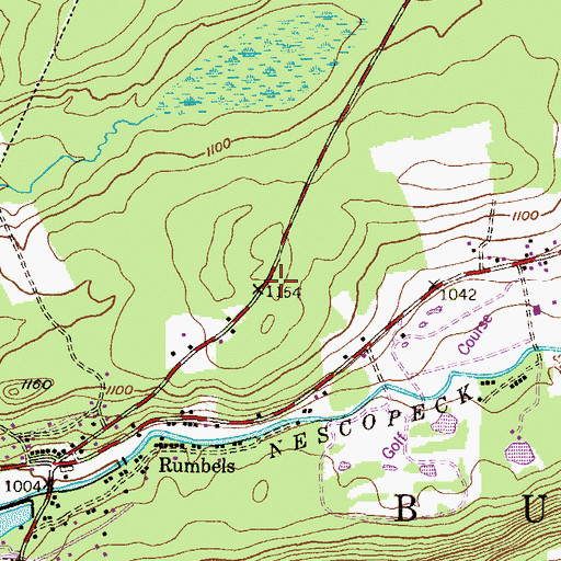 Topographic Map of Township of Butler, PA