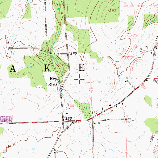 Topographic Map of Township of Lake, PA
