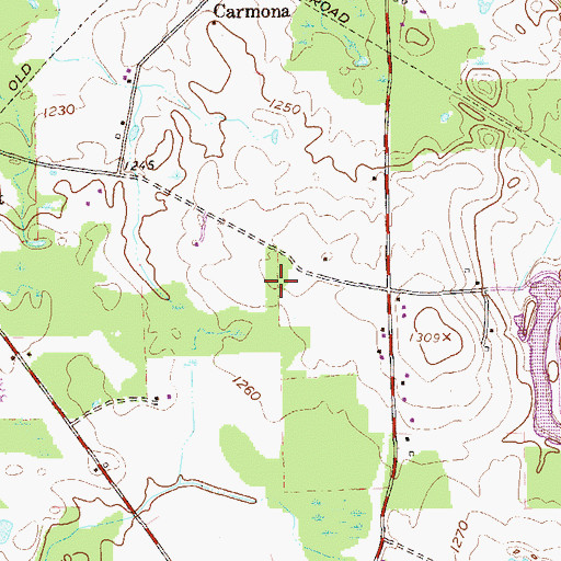 Topographic Map of Township of Liberty, PA