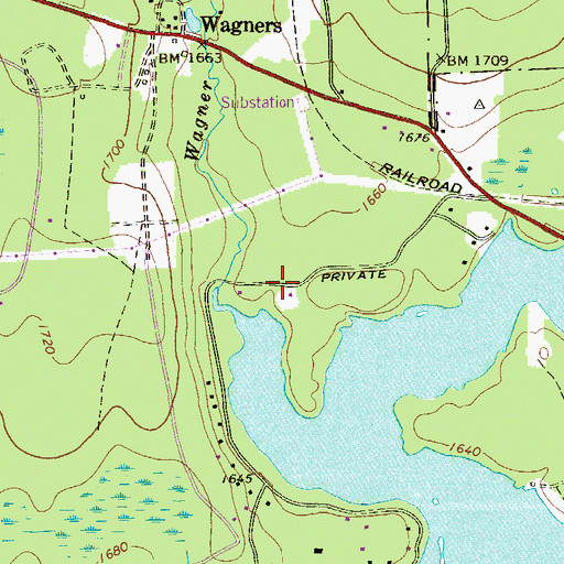 Topographic Map of Township of Tobyhanna, PA