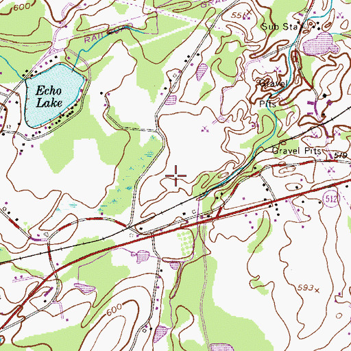 Topographic Map of Township of Upper Mount Bethel, PA