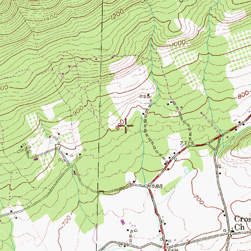 Topographic Map of Township of West Perry, PA