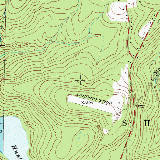 Topographic Map of Township of Shrewsbury, PA