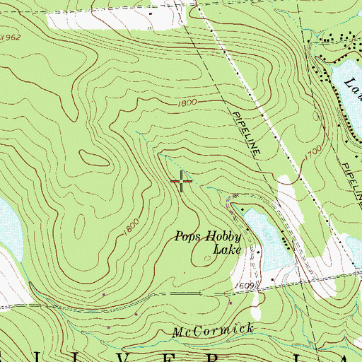 Topographic Map of Township of Silver Lake, PA