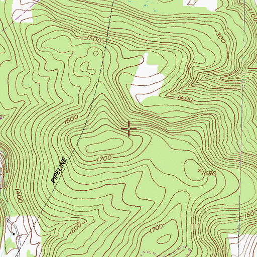 Topographic Map of Township of Lawrence, PA