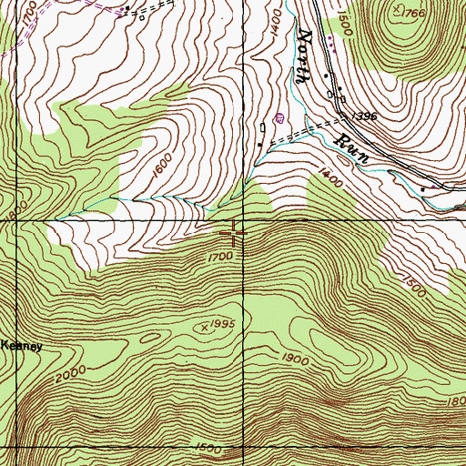 Topographic Map of Township of Middlebury, PA