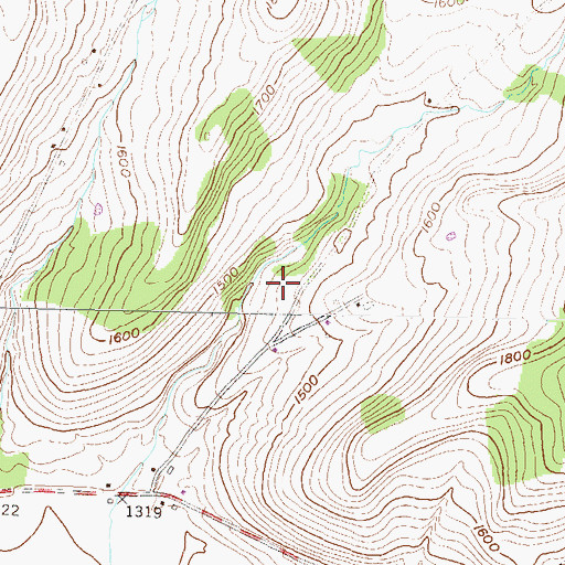 Topographic Map of Township of Rutland, PA