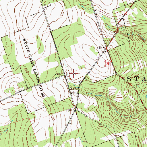 Topographic Map of Township of Plum, PA