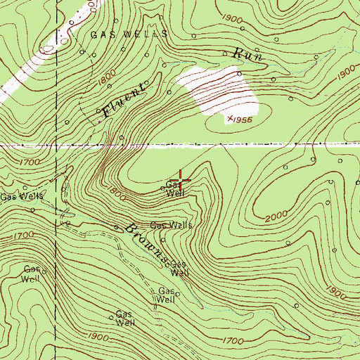 Topographic Map of Township of Mead, PA