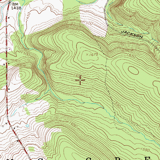 Topographic Map of Township of Spring Creek, PA