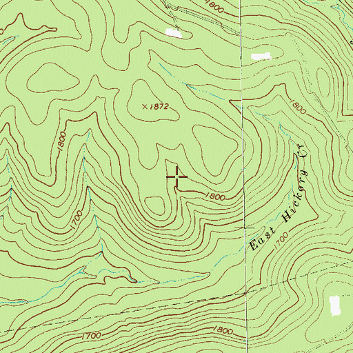 Topographic Map of Township of Watson, PA