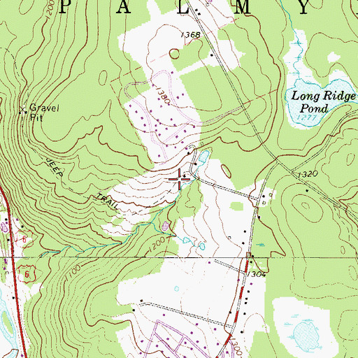 Topographic Map of Township of Palmyra, PA