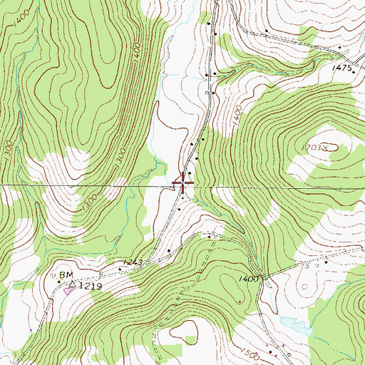 Topographic Map of Township of Forest Lake, PA