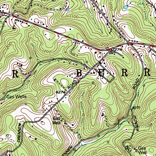 Topographic Map of Township of Upper Burrell, PA