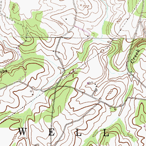 Topographic Map of Township of Hopewell, PA