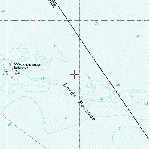 Topographic Map of Lords Passage, RI