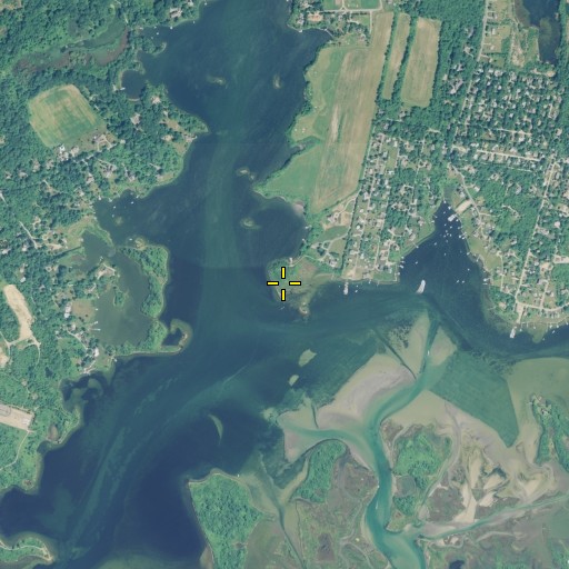 Aerial/Satellite Image of Marsh Point, RI