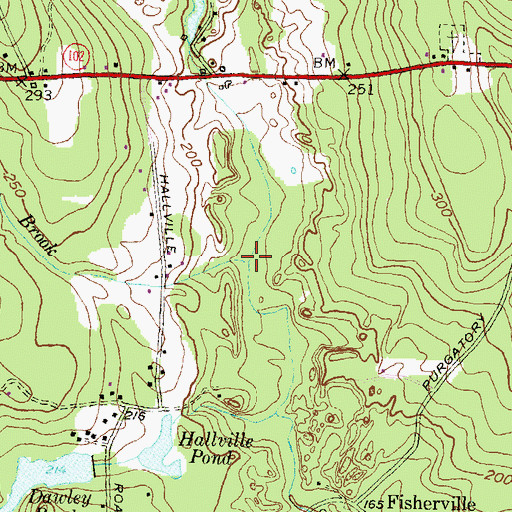 Topographic Map of Dutemple Brook, RI