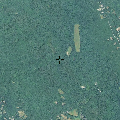 Aerial/Satellite Image of Pendock Brook, RI