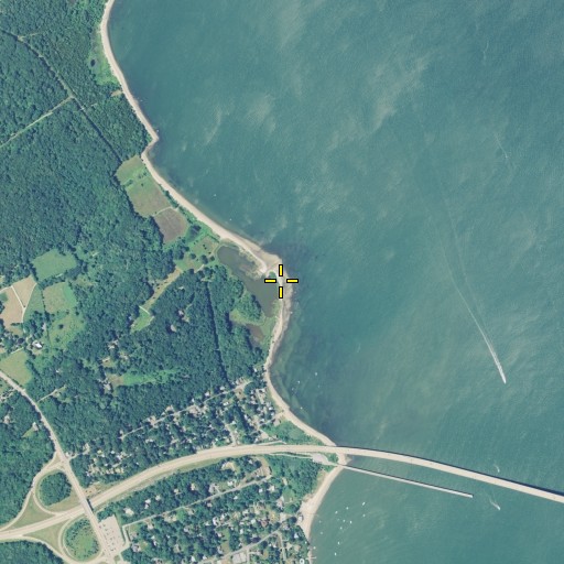 Aerial/Satellite Image of Greene Point, RI