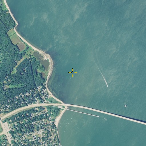 Aerial/Satellite Image of Old Sergeant, RI