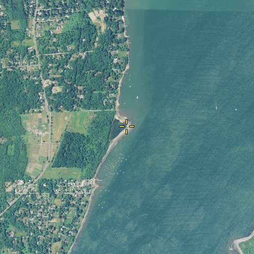 Aerial/Satellite Image of Casey Point, RI