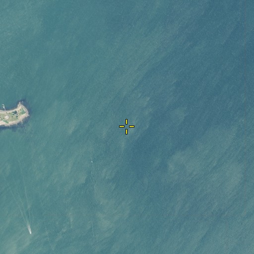 Aerial/Satellite Image of Halfway Ledge, RI