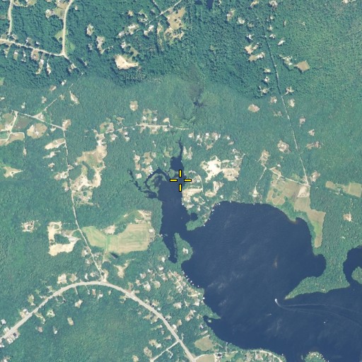 Aerial/Satellite Image of Pierce Brook, RI