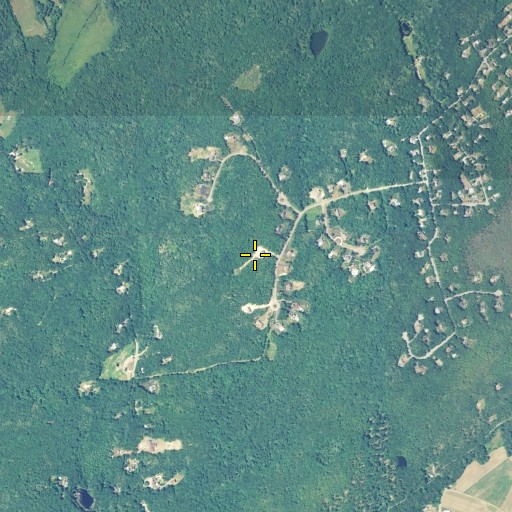 Aerial/Satellite Image of Mount Misery, RI