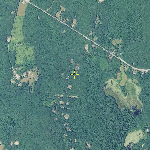 Aerial/Satellite Image of Witch Hill, RI
