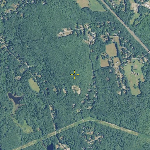 Aerial/Satellite Image of Woonsocket Hill, RI