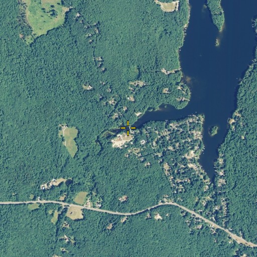 Aerial/Satellite Image of Brandy Brook, RI