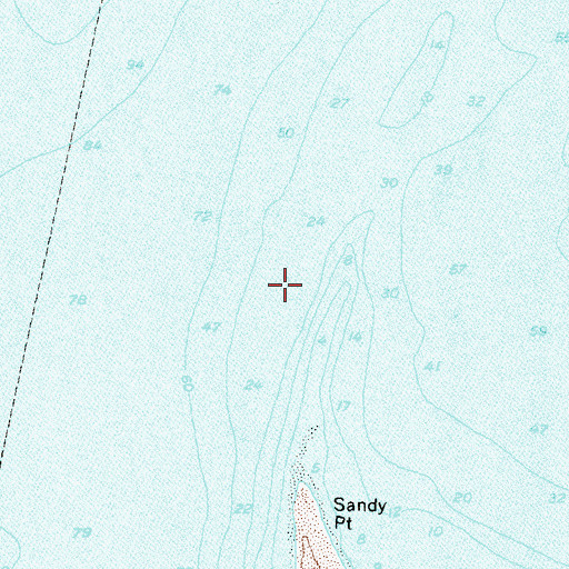 Topographic Map of Block Island North Reef, RI