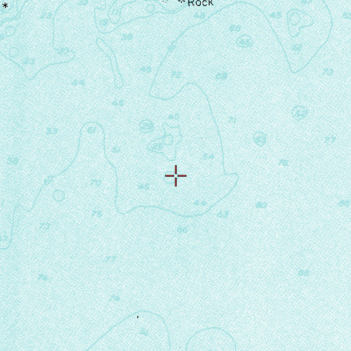Topographic Map of Seal Ledge, RI