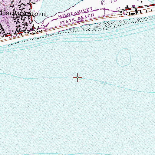 Topographic Map of Town of Westerly, RI