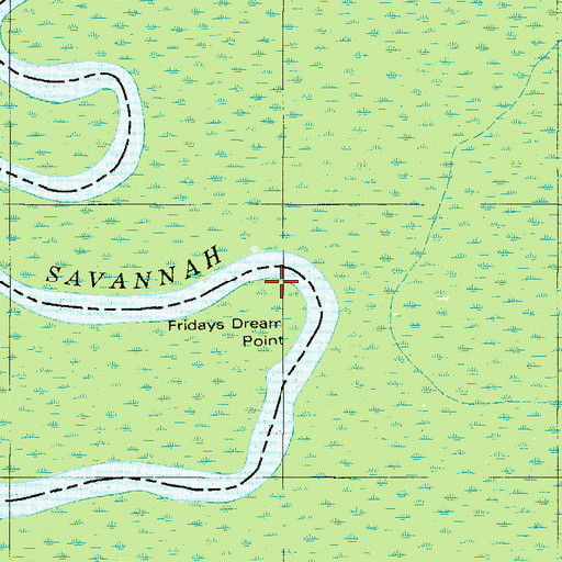Topographic Map of Dry Gall, SC