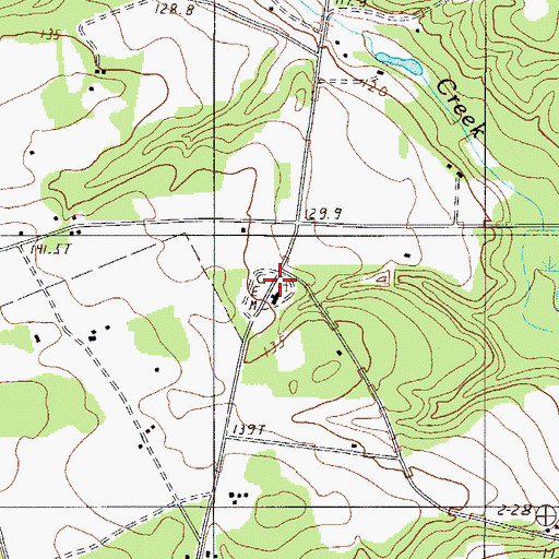 Topographic Map of Bethcar Church, SC