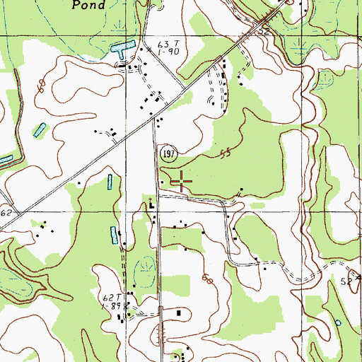 Topographic Map of Bethlehem School, SC