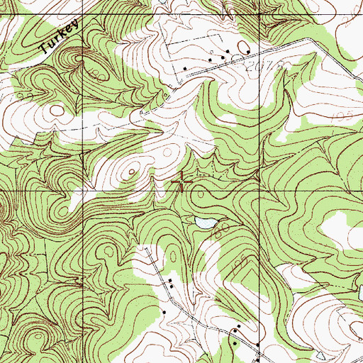Topographic Map of Cammeron Pond, SC
