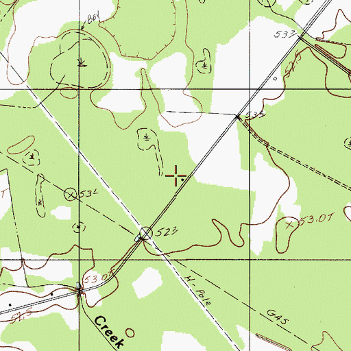 Topographic Map of Canaan Church, SC