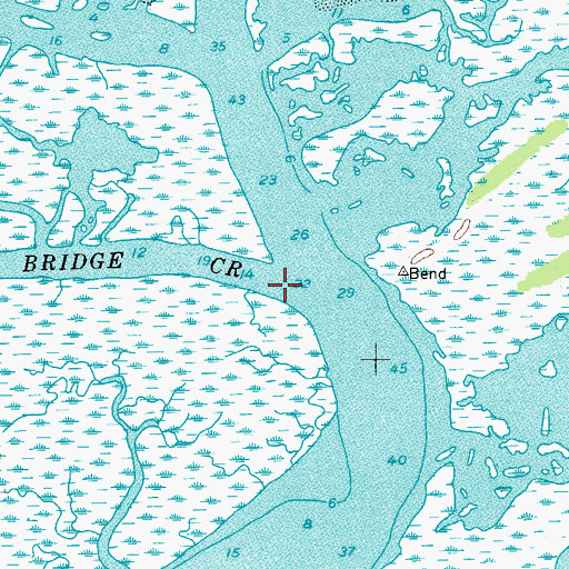 Topographic Map of Club Bridge Creek, SC
