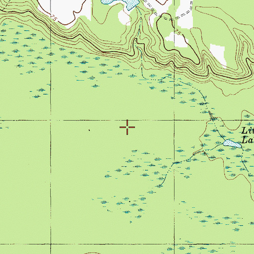 Topographic Map of Doctor Hole, SC