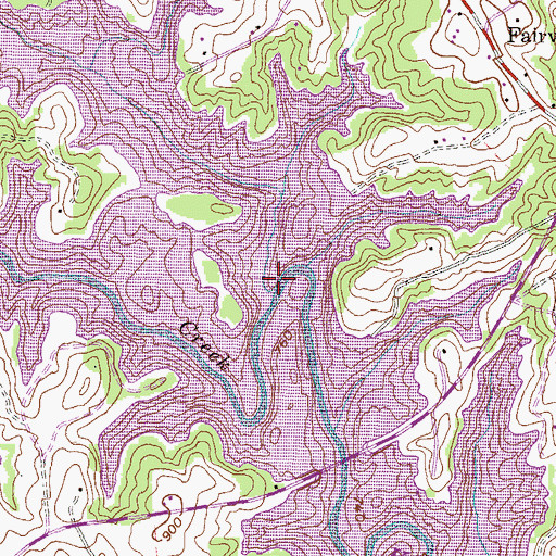 Topographic Map of Dodgens Creek, SC
