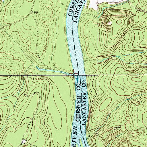 Topographic Map of Dunn Creek, SC