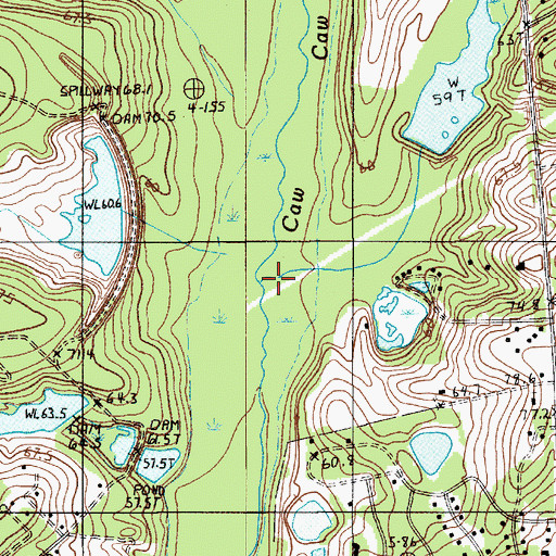 Topographic Map of Early Branch, SC
