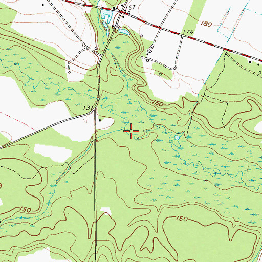 Topographic Map of Everlasting Branch, SC
